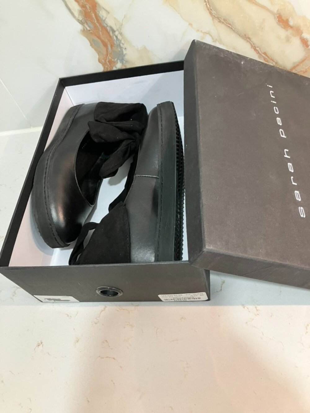 Sarah Pacini Soko Ballet Flats / Shoes - Size 37 EU (approx. 7-7.5 US) - New in - Picture 7 of 8